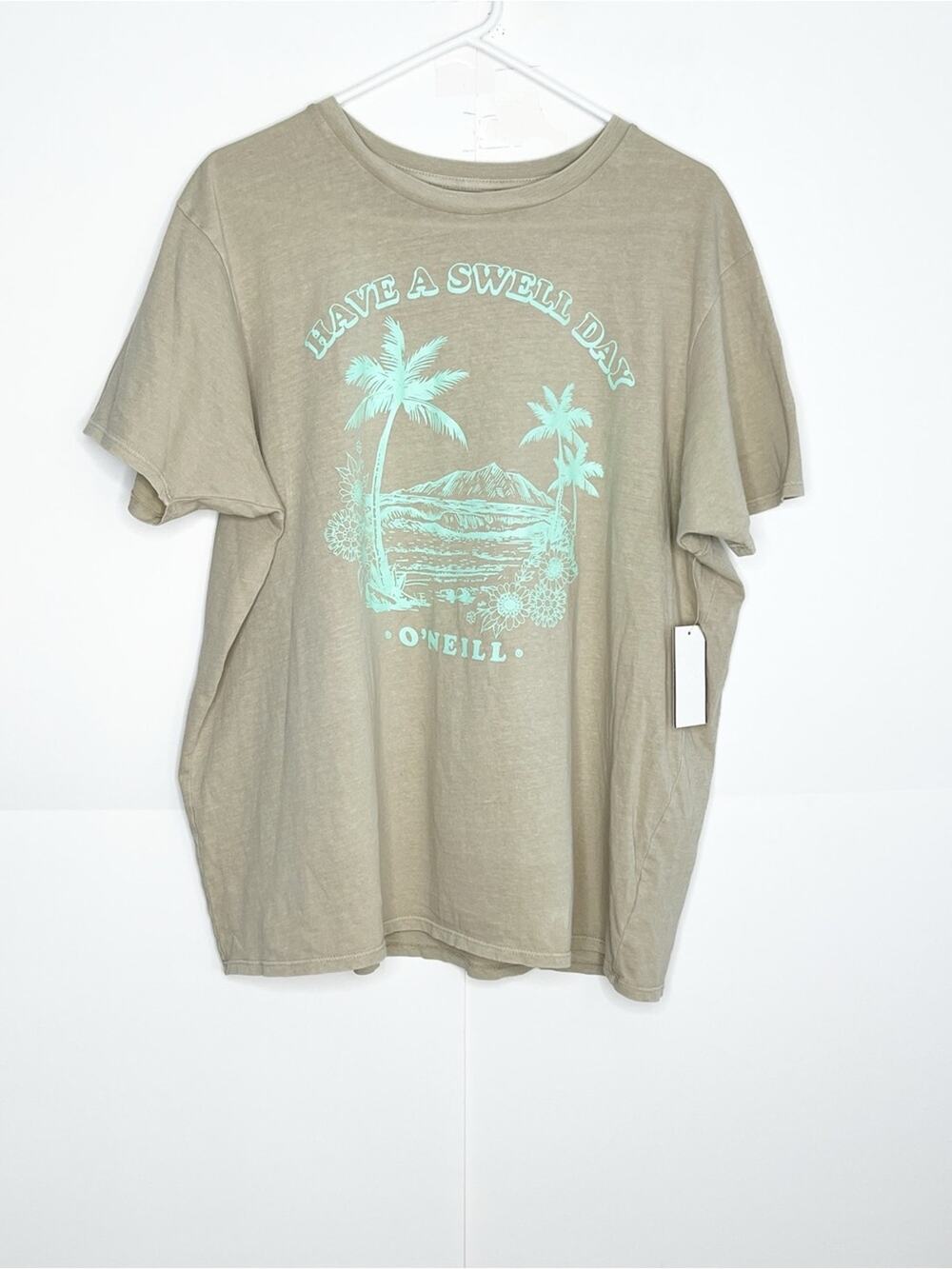 O' Neill Womens Have A Swell Day T Shirt Size Medium